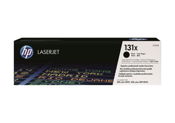 HP Toner 131X - schwarz (CF210X) 2'400 Seiten