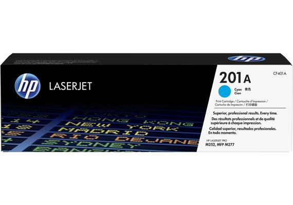 HP Toner 201A - cyan (CF401A) 1'400 Seiten