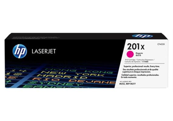 HP Toner 201X - magenta (CF403X) 2'300 Seiten