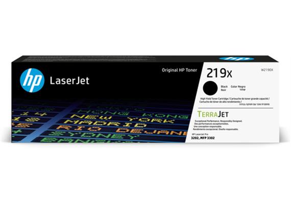 HP Toner 219X (W2190X) Black, 3000 Seiten