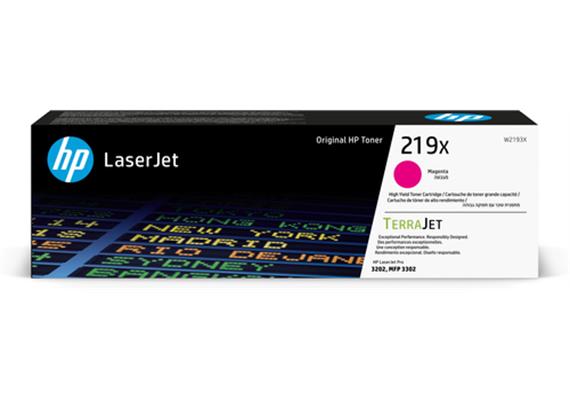 HP Toner 219X (W2193X) Magenta, 2500 Seiten