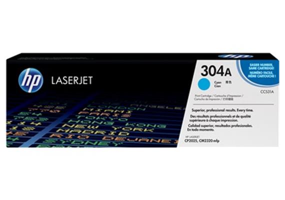 HP Toner 304A - cyan (CC531A) 2'800 Seiten