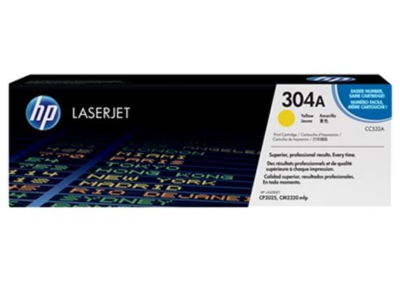 HP Toner 304A - gelb (CC532A) 2'800 Seiten