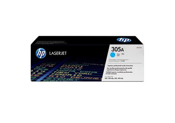 HP Toner 305A - cyan (CE411A) 2'600 Seiten