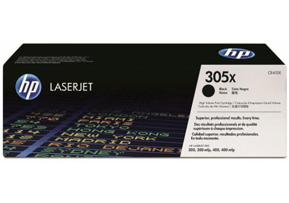 HP Toner 305X - schwarz (CE410XD) 2er-Pack 2 x 4'000 Seiten