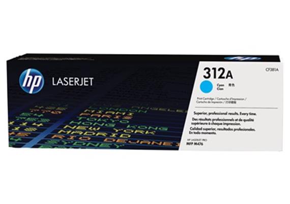 HP Toner 312A - cyan (CF381A) 2'700 Seiten