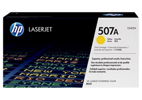 HP Toner 507A - gelb (CE402A) 6'000 Seiten