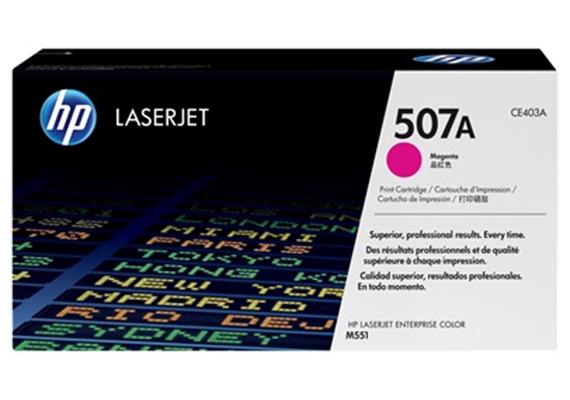 HP Toner 507A - magenta (CE403A) 6'000 Seiten