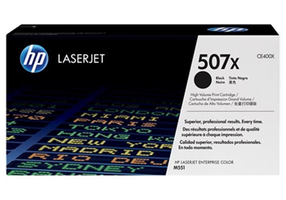 HP Toner 507X - schwarz (CE400X) 11'000 Seiten