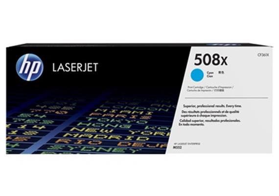 HP Toner 508X - cyan (CF361X) 9'500 Seiten