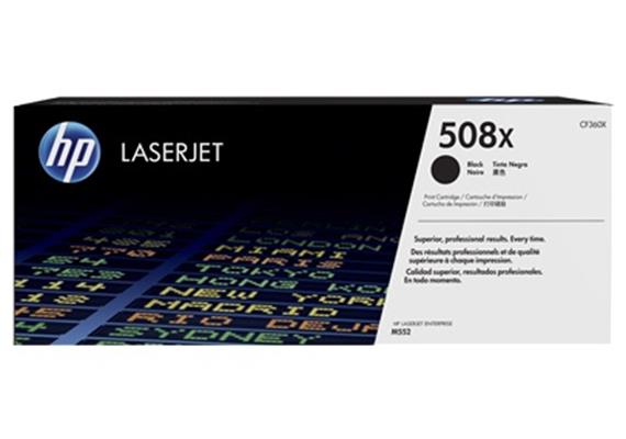 HP Toner 508X - schwarz (CF360X) 12'500 Seiten