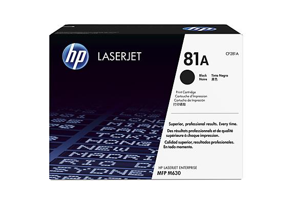 HP Toner 81A - schwarz (CF281A) 10'500 Seiten