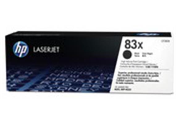 HP Toner 83X - schwarz (CF283X) 2'200 Seiten