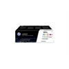 HP Toner Tri-Pack 201X CMY CF253XM CLJ Pro M252/MFP277 2300 S.