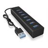 ICY BOX USB-Hub, 7 x USB 3 (5 Gbps), inkl. Netzteil
