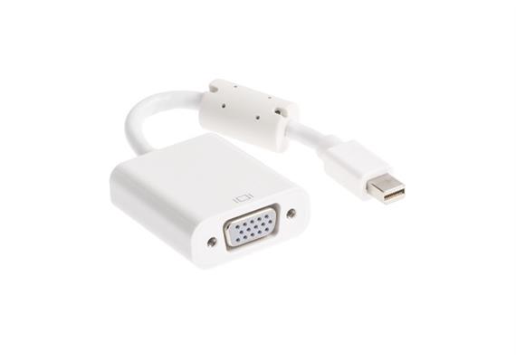 LINK2GO Mini DisplayPort - VGA Adapter Stecker/Buchse, 15cm