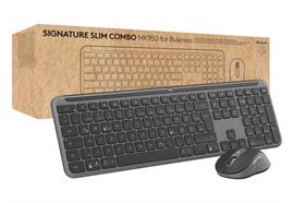 Logitech Tastatur-Maus-Set MK950 Signature Slim Combo for Business