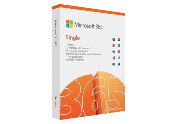 Microsoft 365 Personal Box, 1 User, Deutsch