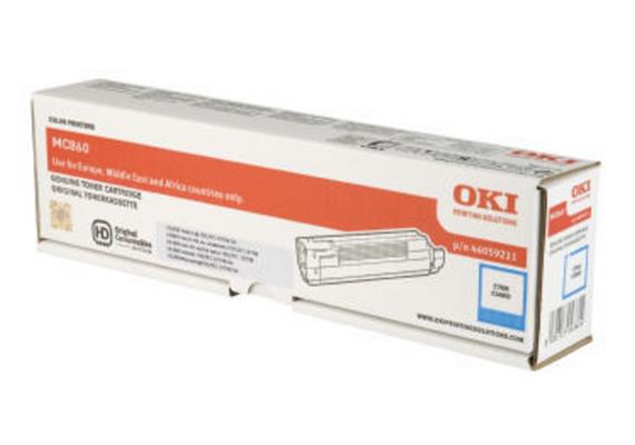 OKI Toner 44059167 - cyan - 7'300 Seiten