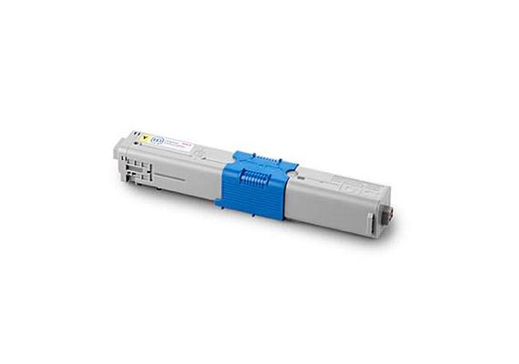 OKI Toner 44469722 yellow, zu OKI C510/530 Serie, ca. 5'000 Seiten, LED, gelb