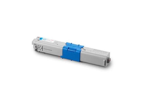 OKI Toner 44469724 cyan, zu OKI C510/530 Serie, ca. 5'000 Seiten, LED, blau