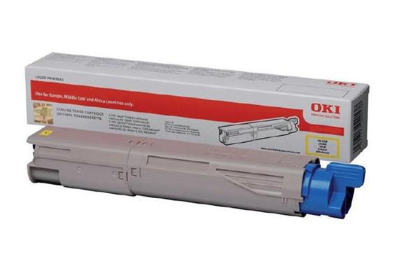 OKI Toner 45862837, gelb - 7'300 Seiten