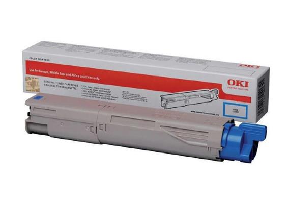 OKI Toner 45862839, cyan - 7'300 Seiten