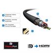 PureInstall Adapterkabel, DisplayPort - HDMI. Stecker/Stecker, 2m, schwarz | Bild 4