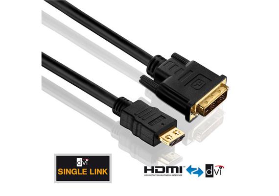 PureLink Adapterkabel HDMI/DVI 3m