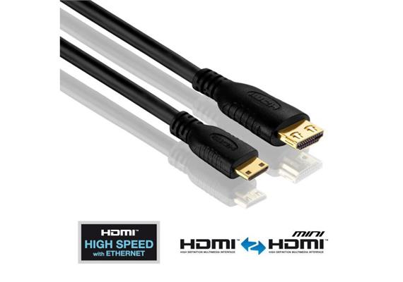 PureLink Kabel HDMI - Mini-HDMI, 2 m