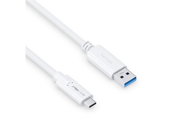 PureLink USB 3.1-Kabel USB C - USB A 2 m