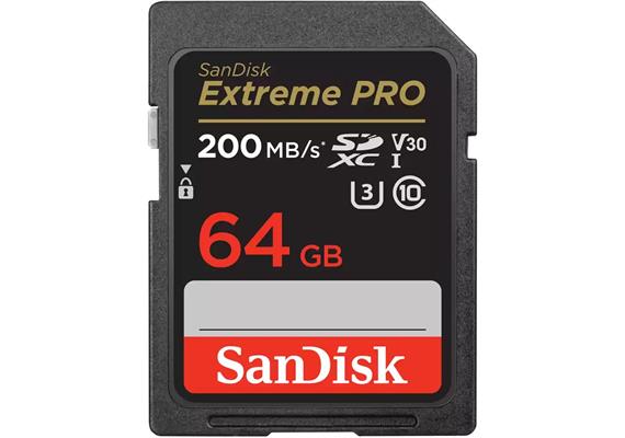 SanDisk SDXC-Karte Extreme PRO 64 GB