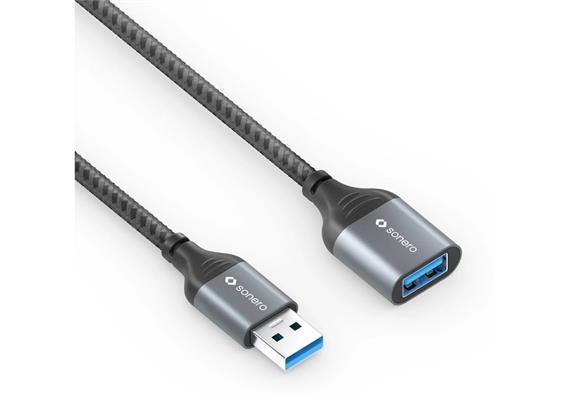 sonero USB 3.0-Verlängerungskabel USB A - USB A 1 m
