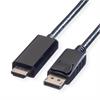 VALUE DisplayPort 3,0m Kabel, DP ST - UHDTV ST, schwarz