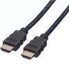 VALUE HDMI Ultra HD Kabel m. Ethernet, ST-ST, 2 m, schwarz