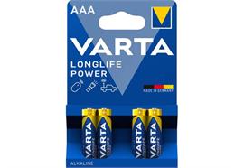 Varta High Energy AAA Batterien, 4er Blister