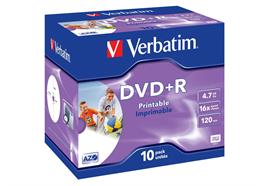 Verbatim DVD+R Medien 4.7 GB 10er Jewelcase