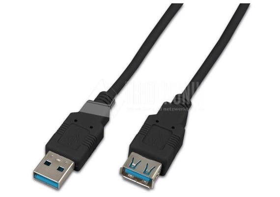 Wirewin USB 3.0-Verlängerungskabel A - A 1 m